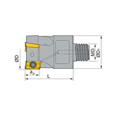 QCH series QCH-APKT-Q Kr: 90° QCH-16/20/25-APKT11-Q10/12/14-02/03 - Makotools Industrial Supply Tools for Metal Cutting